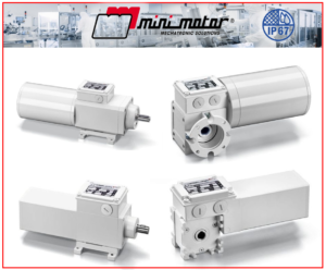 La gamme Agroalimentaire IP67 de Mini Motor - Distributeur officiel France